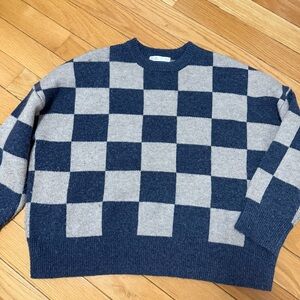 Oak + Fort Checkered Sweater